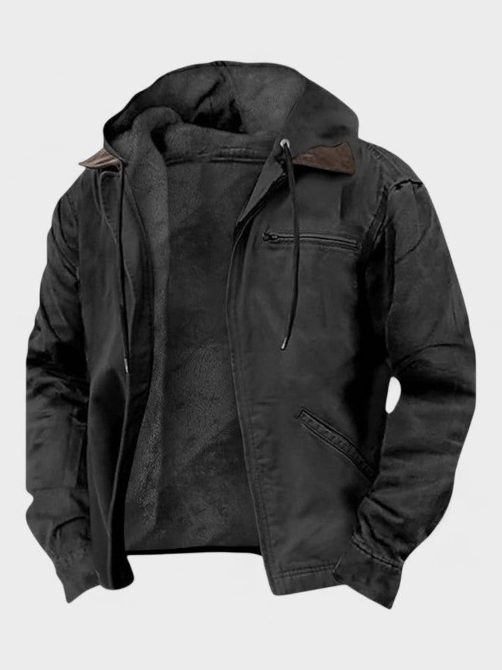 Gaspard™ | Sweatshirt Estilosa com Capuz e Fecho de Correr