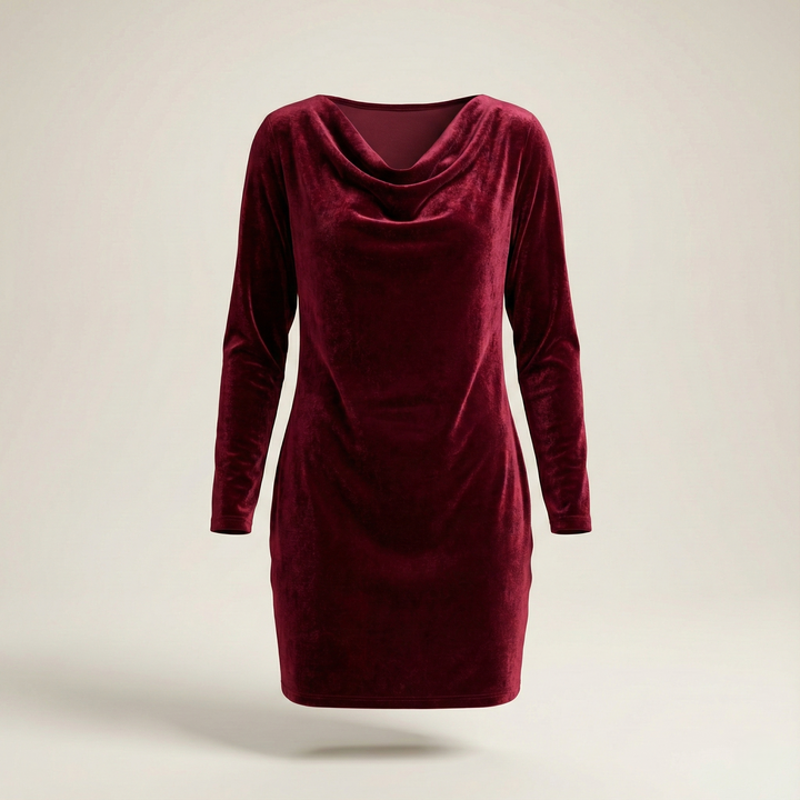 Alix | Vestido elegante de veludo