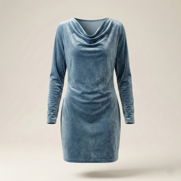 Alix | Vestido elegante de veludo