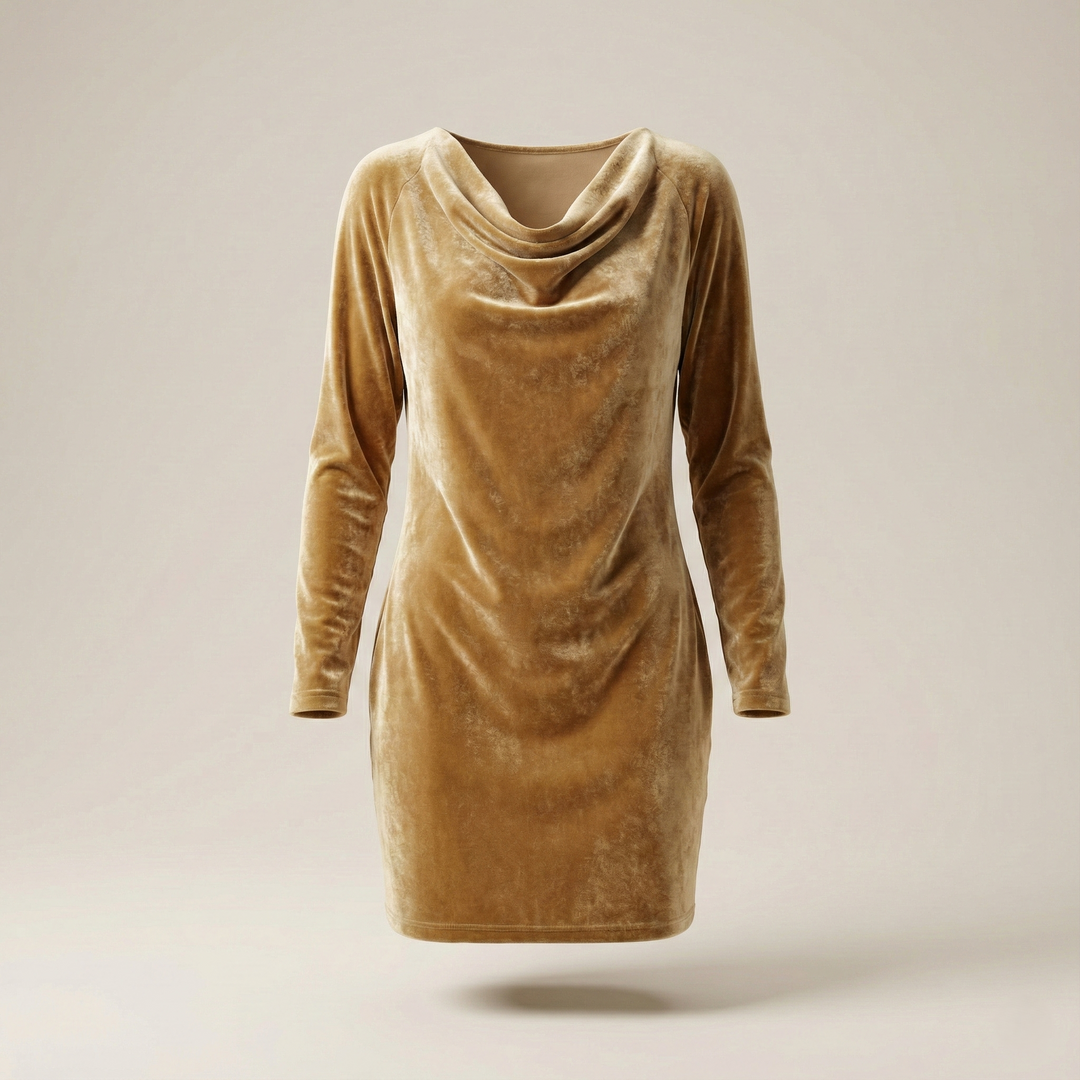 Alix | Vestido elegante de veludo