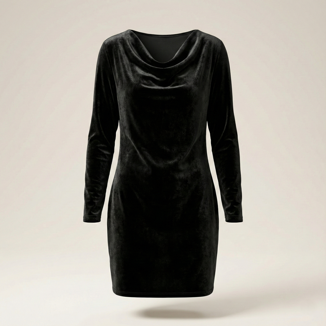 Alix | Vestido elegante de veludo