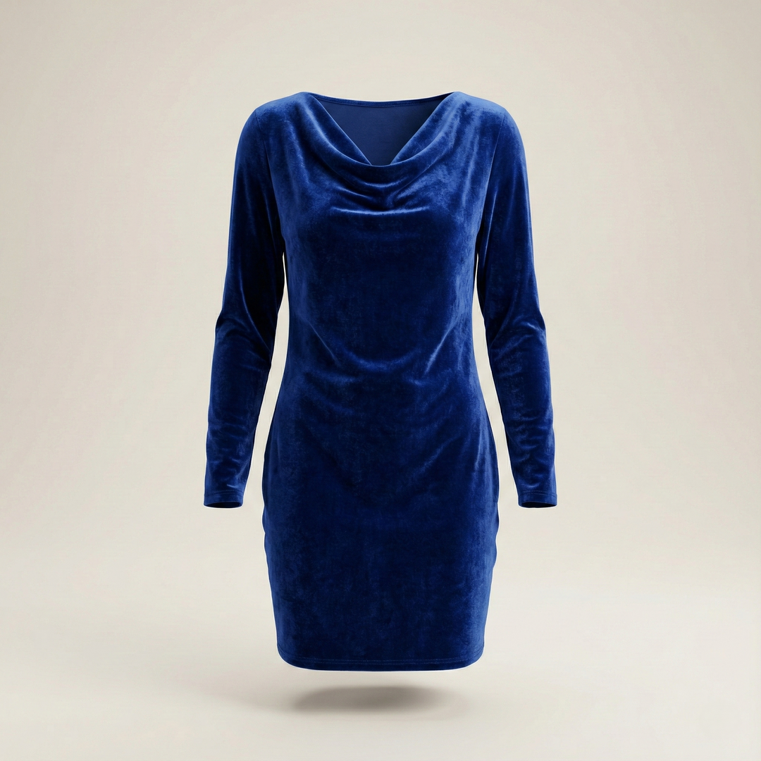 Alix | Vestido elegante de veludo