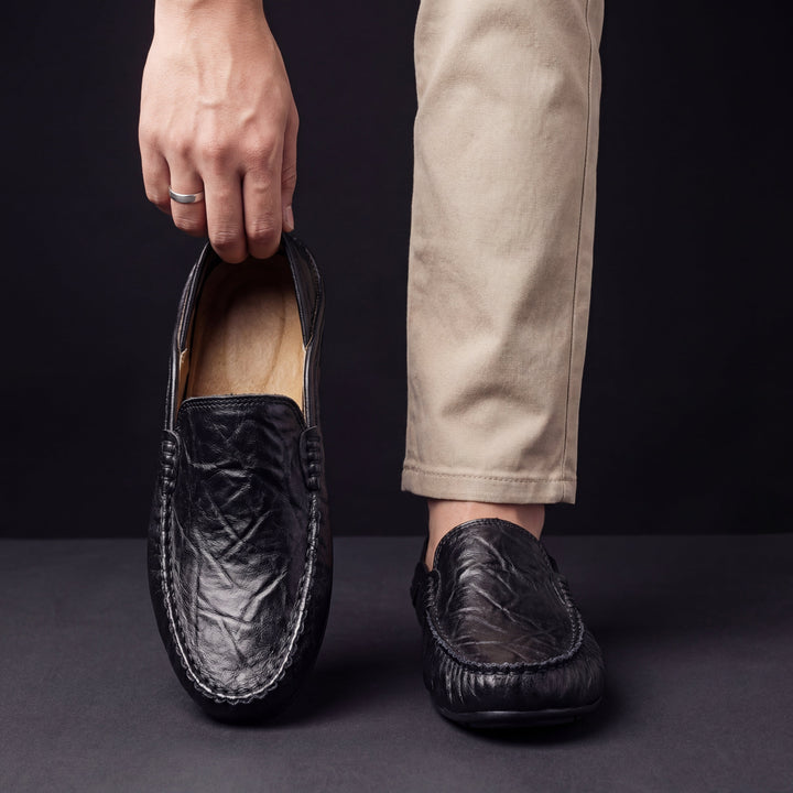 Florença | Mocassins de couro elegantes