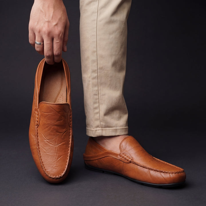 Florença | Mocassins de couro elegantes