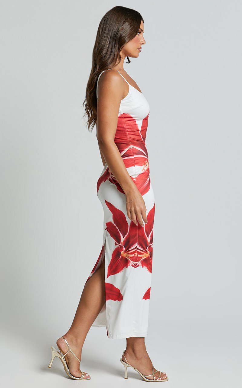 Iselin | Vestido midi floral