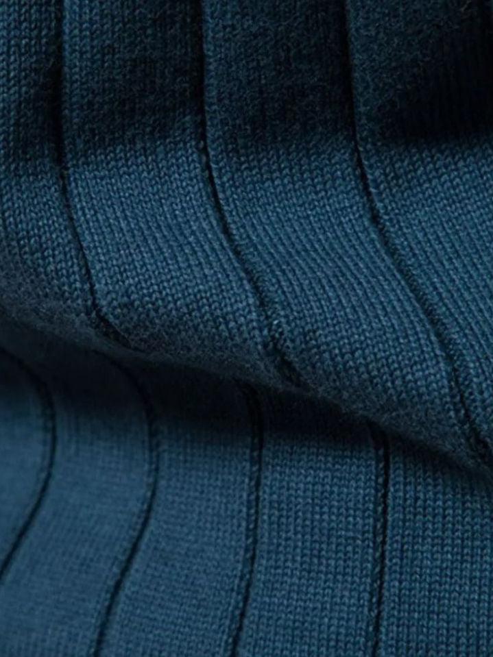Jacquard™ | Cardigã de malha com fecho