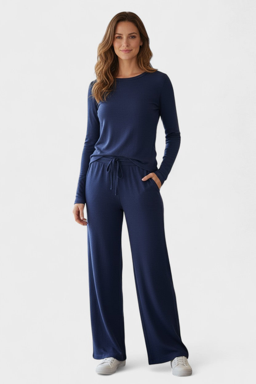 Jana™ | Conjunto solto de manga comprida