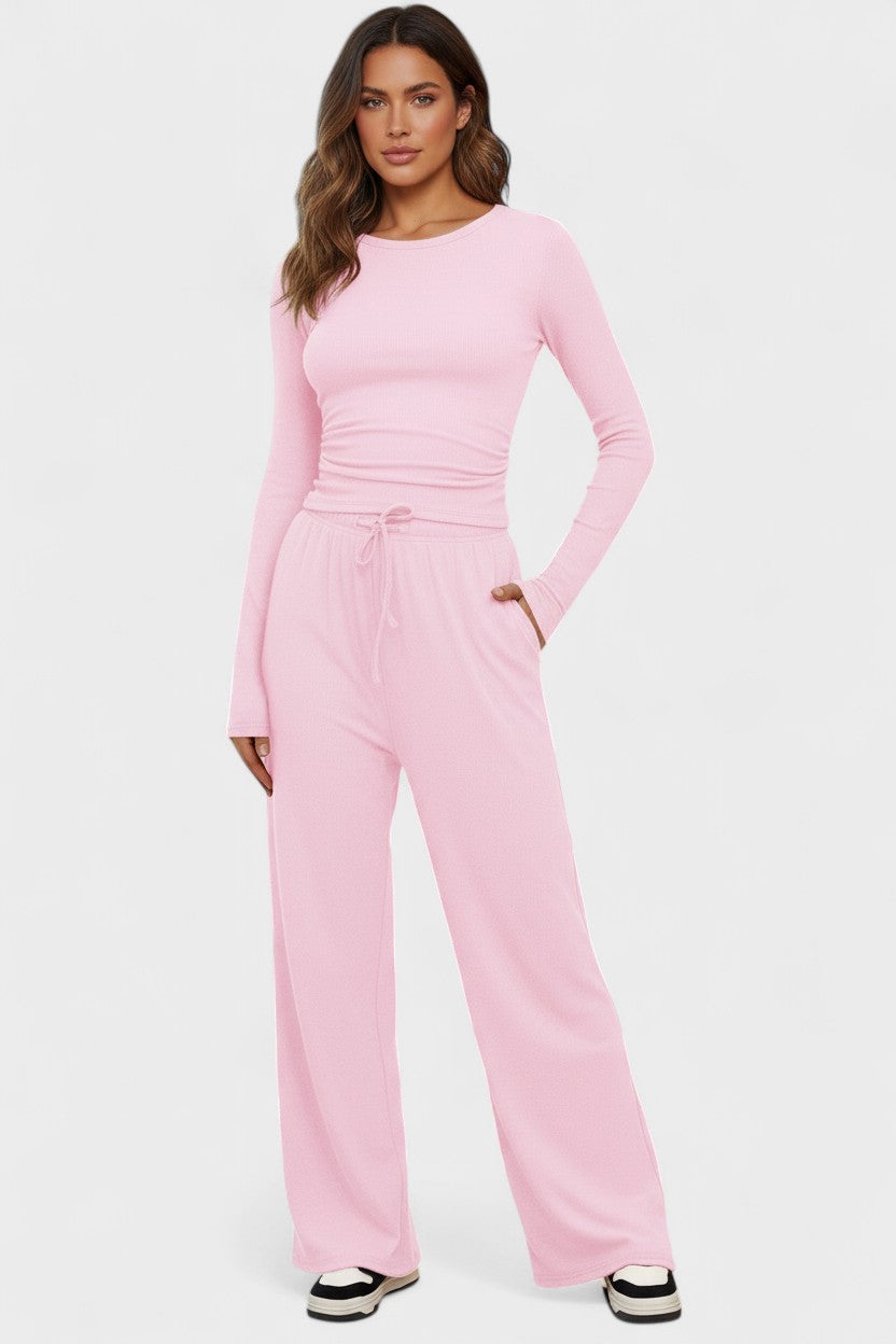 Jana™ | Conjunto solto de manga comprida