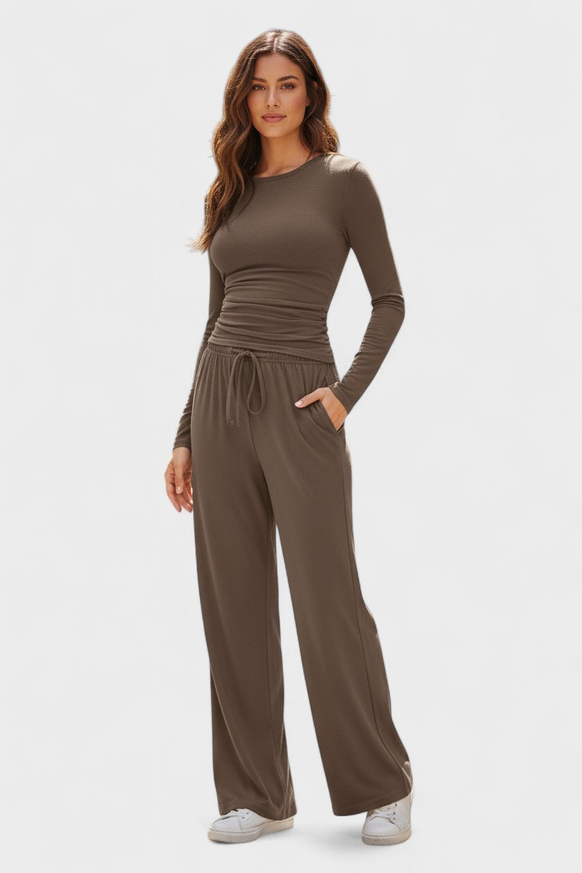Jana™ | Conjunto solto de manga comprida