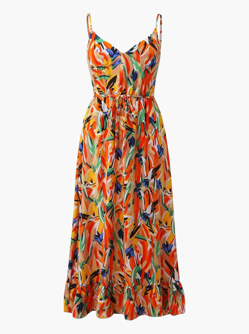 Evelina | Vestido elegante e colorido