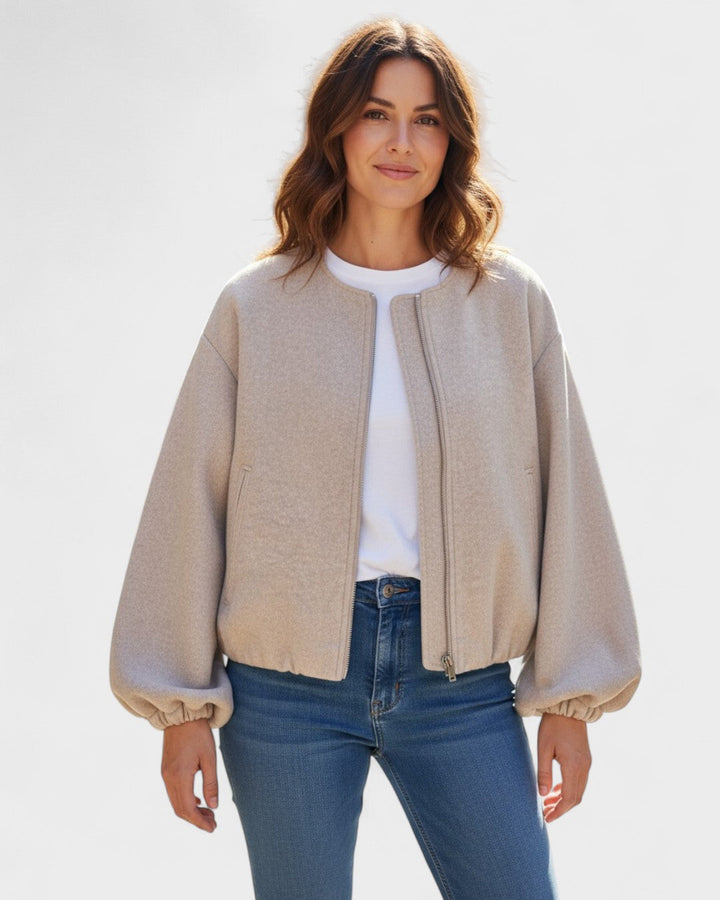 Katrin™ | Blusão bomber curto