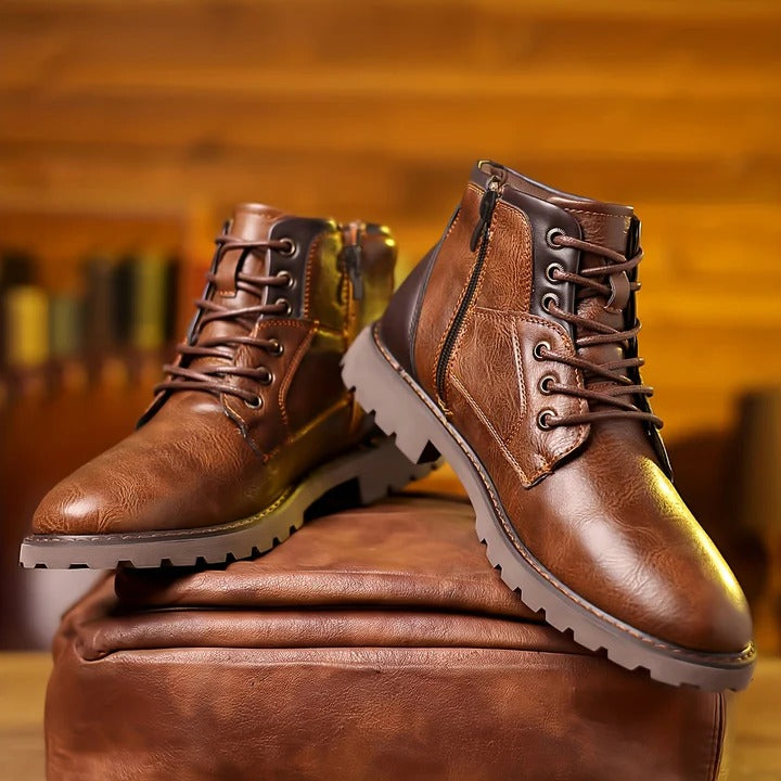 Kennedy™ | Botas de couro sintético