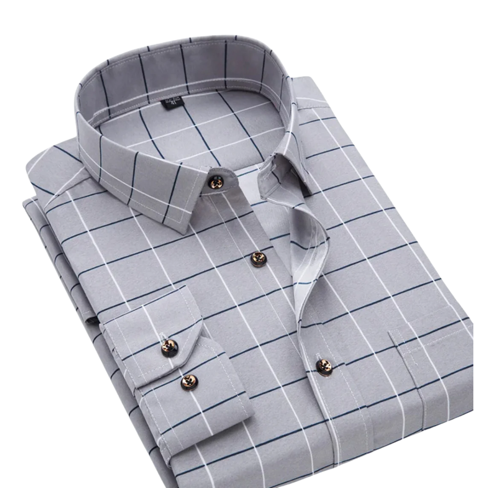 Klaas™ | Camisa com Padrão Marítimo