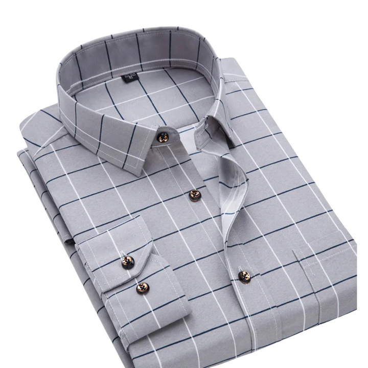 Klaas™ | Camisa com Padrão Marítimo