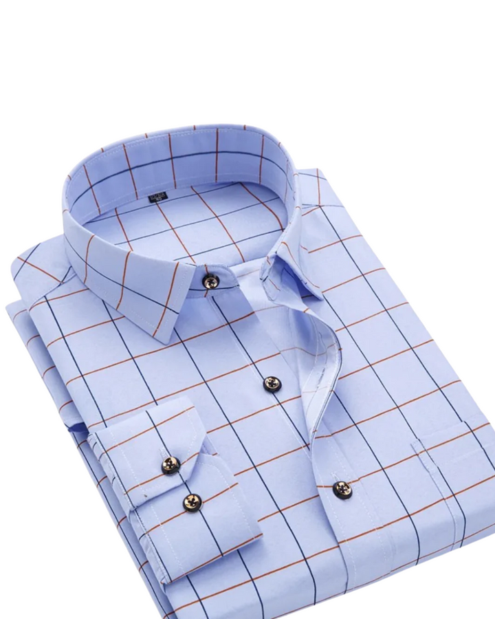 Klaas™ | Camisa com Padrão Marítimo