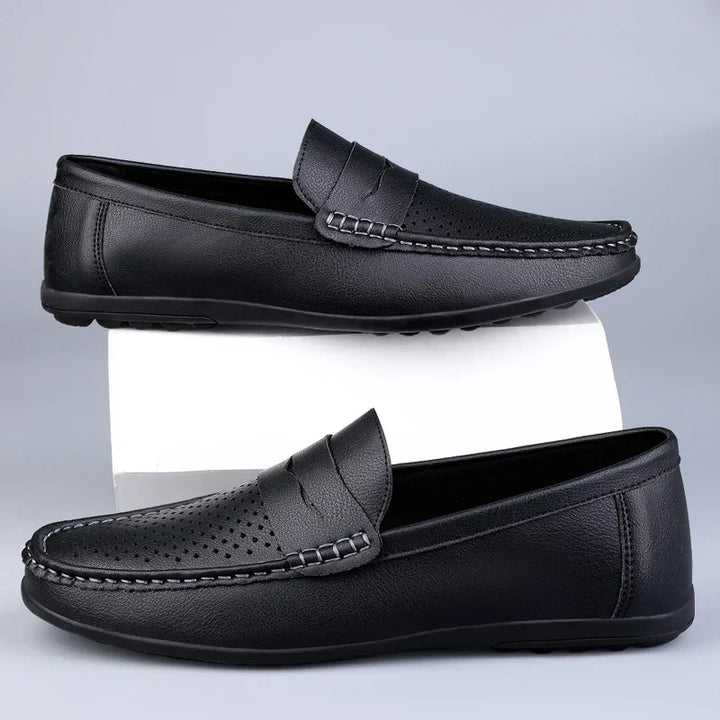 Mocassins Clássicos Italianos em Couro