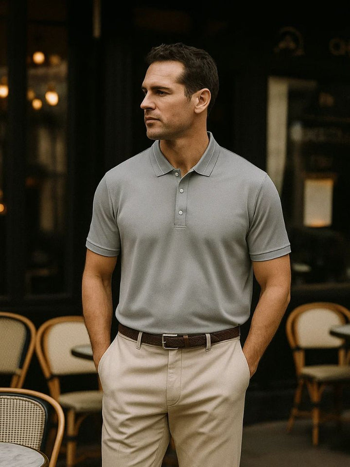 Klaus™ | Camisa de Aço Cinzento