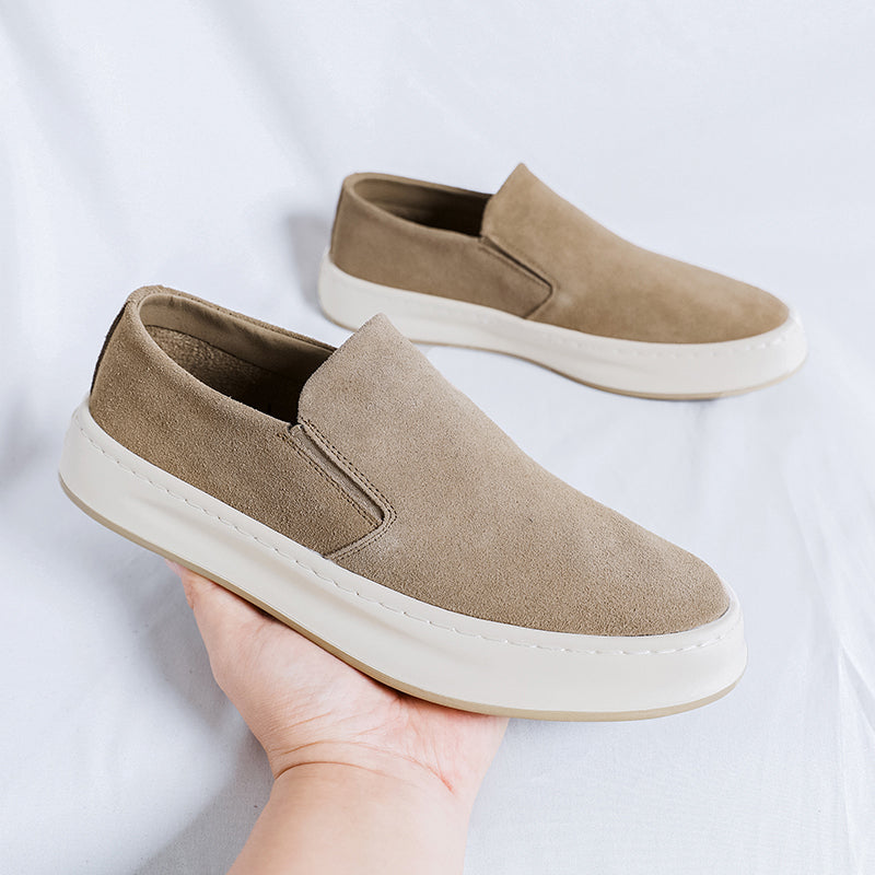 Mocassins de camurça confortáveis