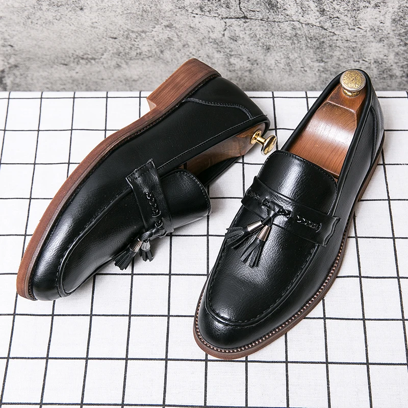 Mocassins de couro para menina