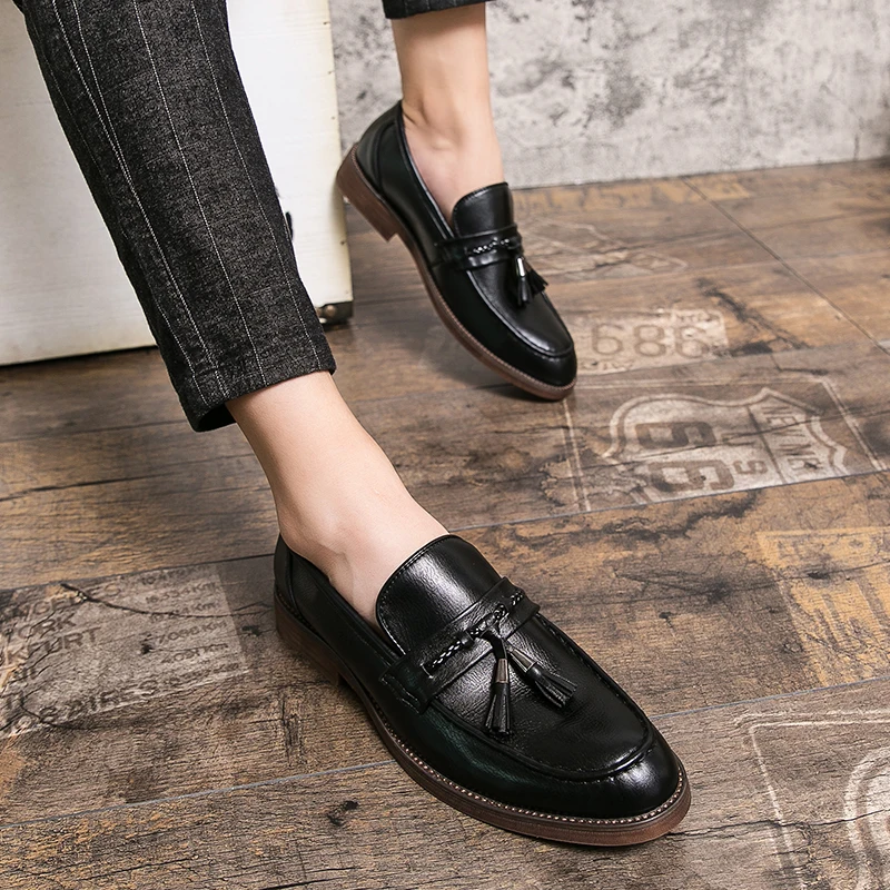 Mocassins de couro para menina