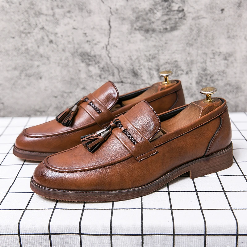 Mocassins de couro para menina