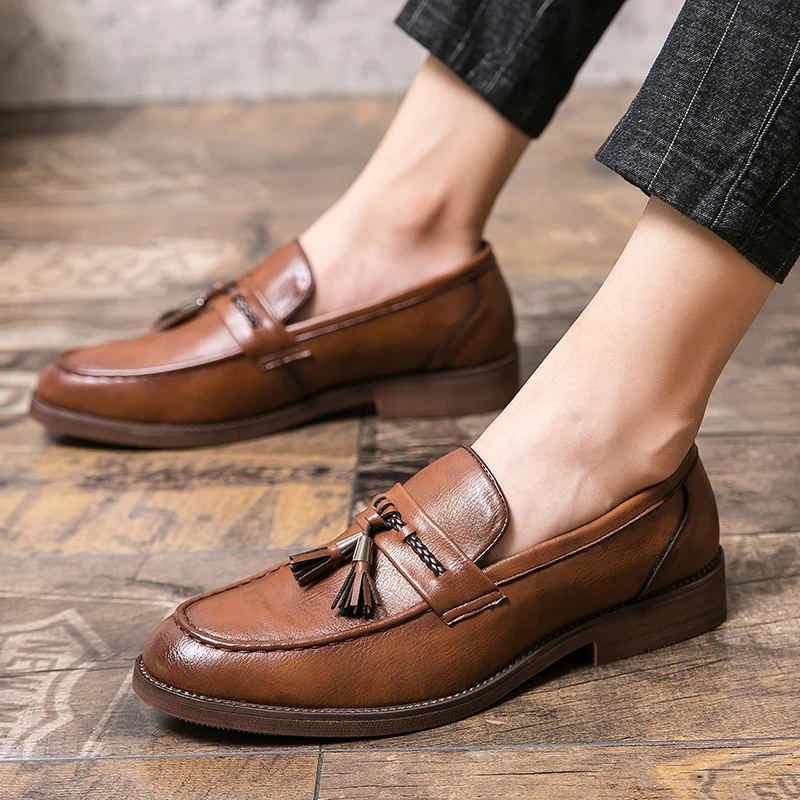 Mocassins de couro para menina