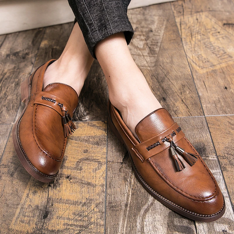 Mocassins de couro para menina