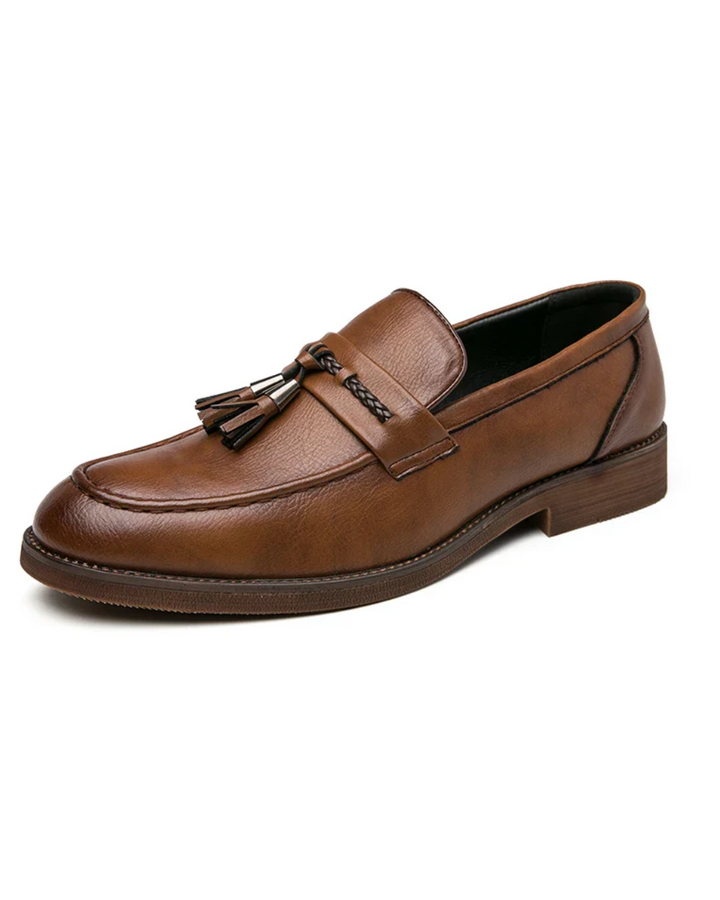 Mocassins de couro para menina