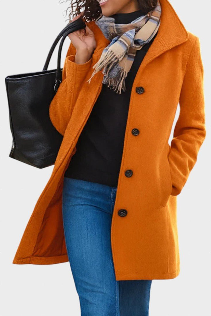 Leila™ | Elegant Coat with Nordic Design