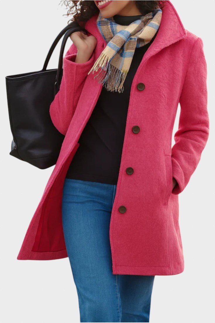 Leila™ | Elegant Coat with Nordic Design