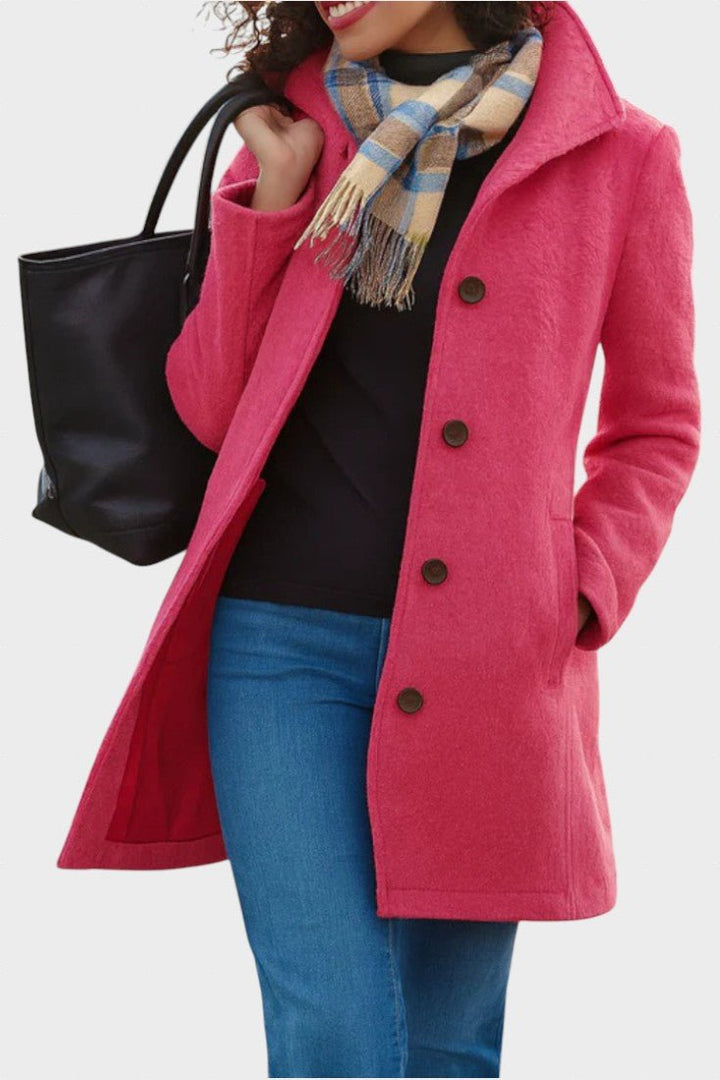 Leila™ | Elegant Coat with Nordic Design