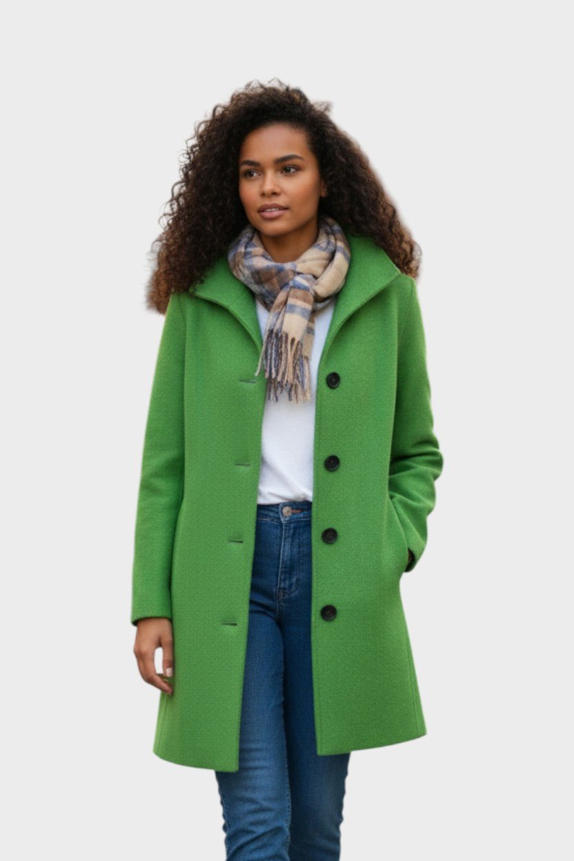 Leila™ | Elegant Coat with Nordic Design