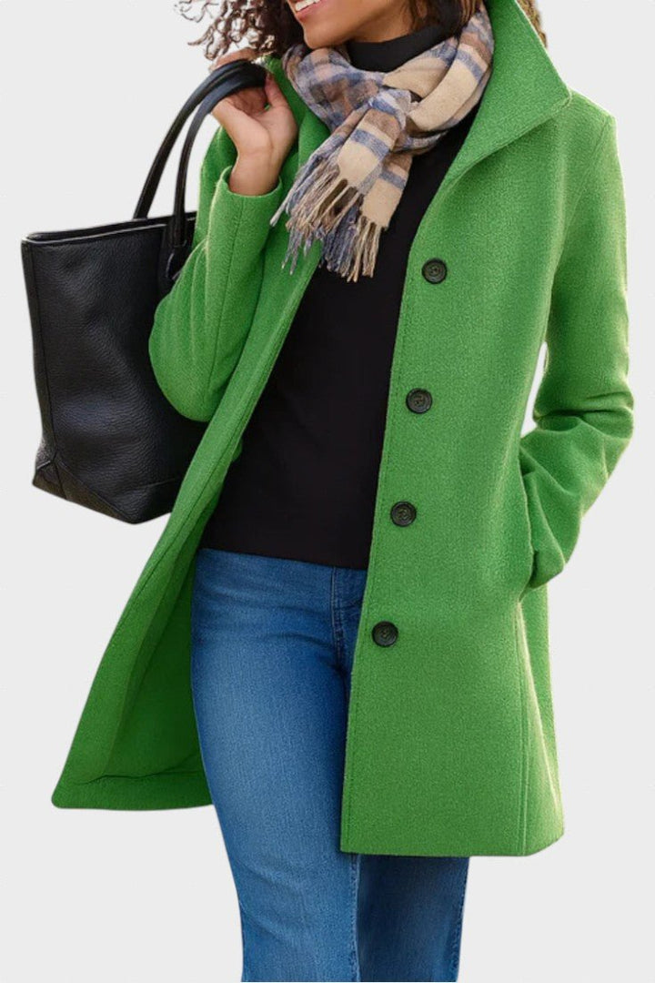 Leila™ | Elegant Coat with Nordic Design
