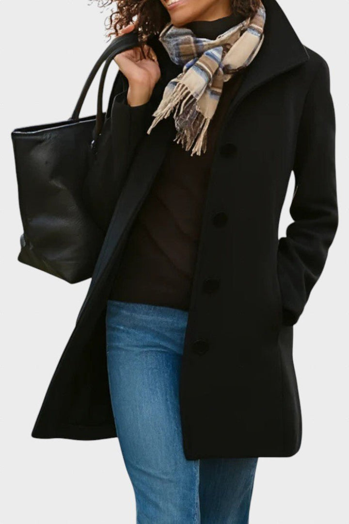 Leila™ | Elegant Coat with Nordic Design