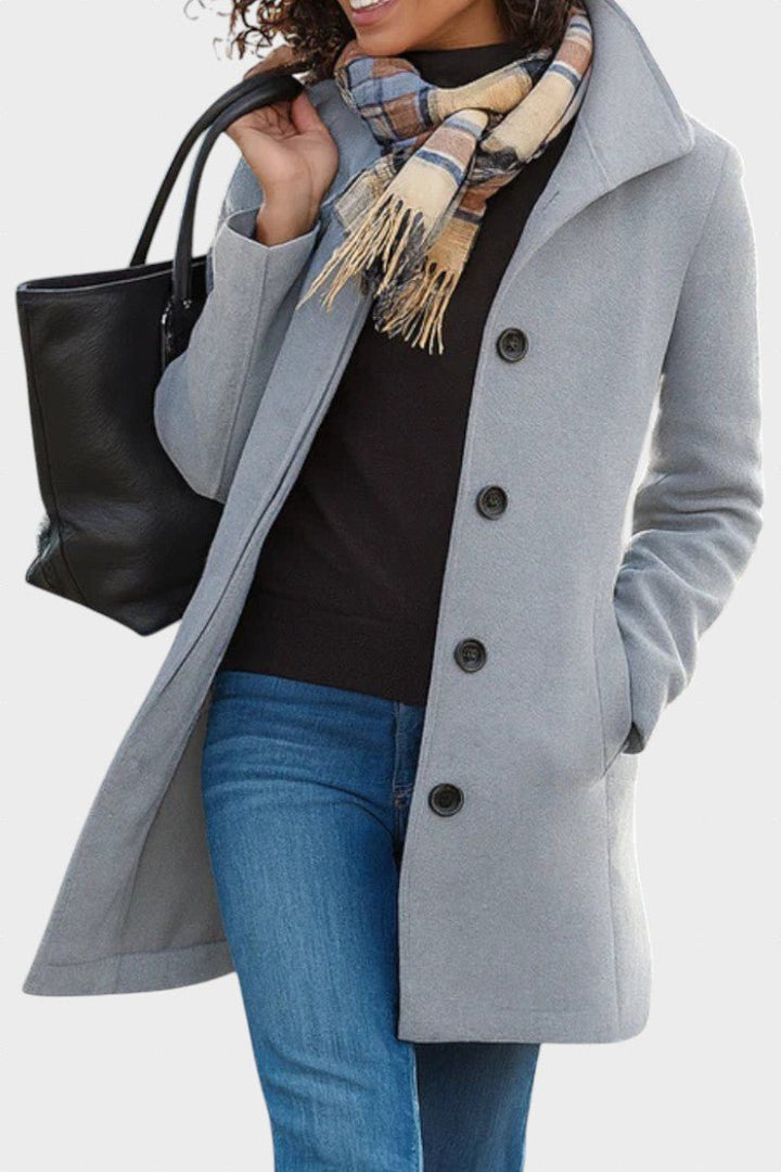 Leila™ | Elegant Coat with Nordic Design