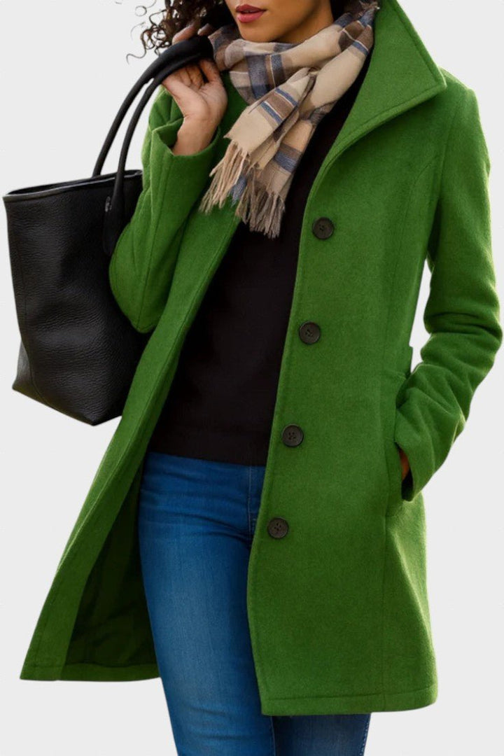 Leila™ | Elegant Coat with Nordic Design