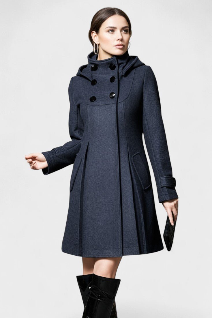 Lenka™ | Casaco elegante com capuz