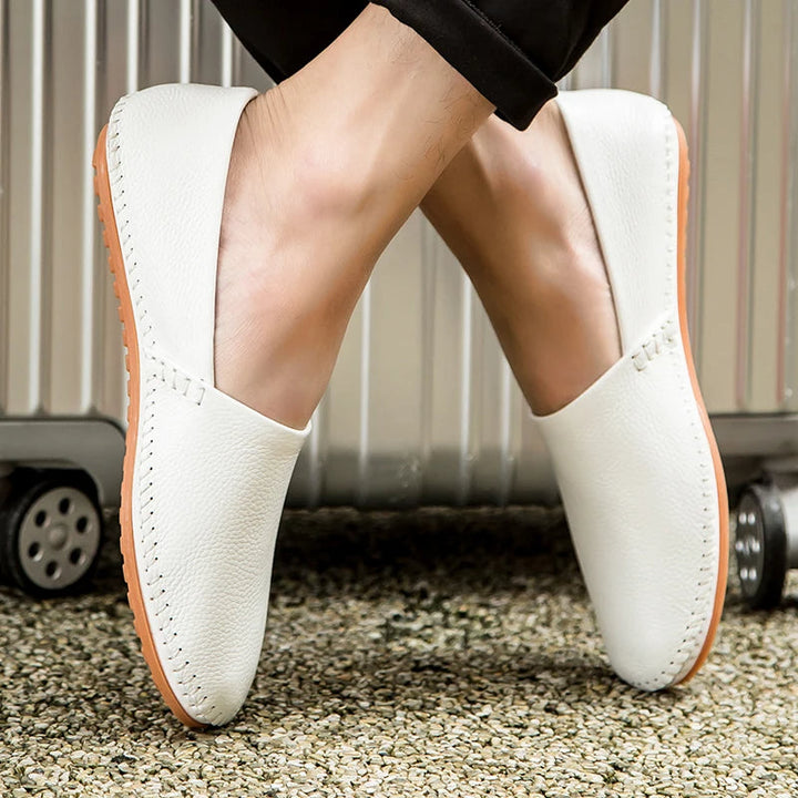 Mocassins de Couro Leves