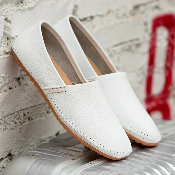 Mocassins de Couro Leves