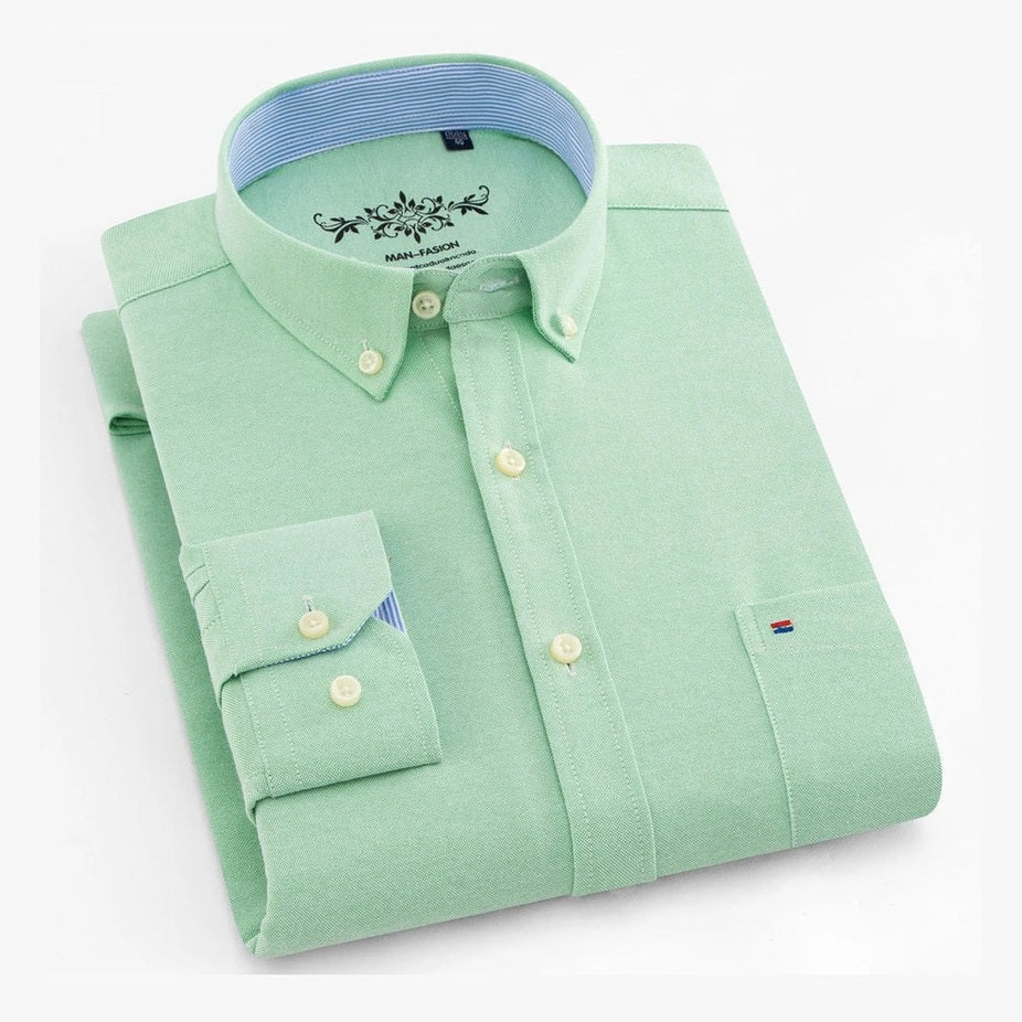 Liam™ | Camisa de Algodão Elegante