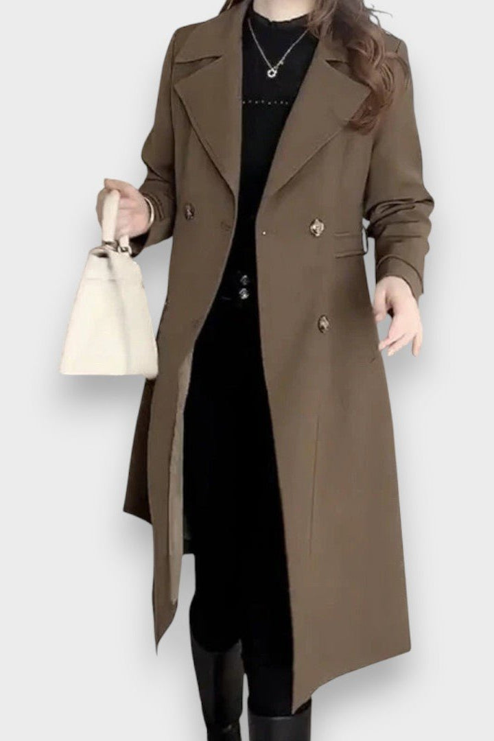 Luisa™ | Trench coat elegante com design clássico
