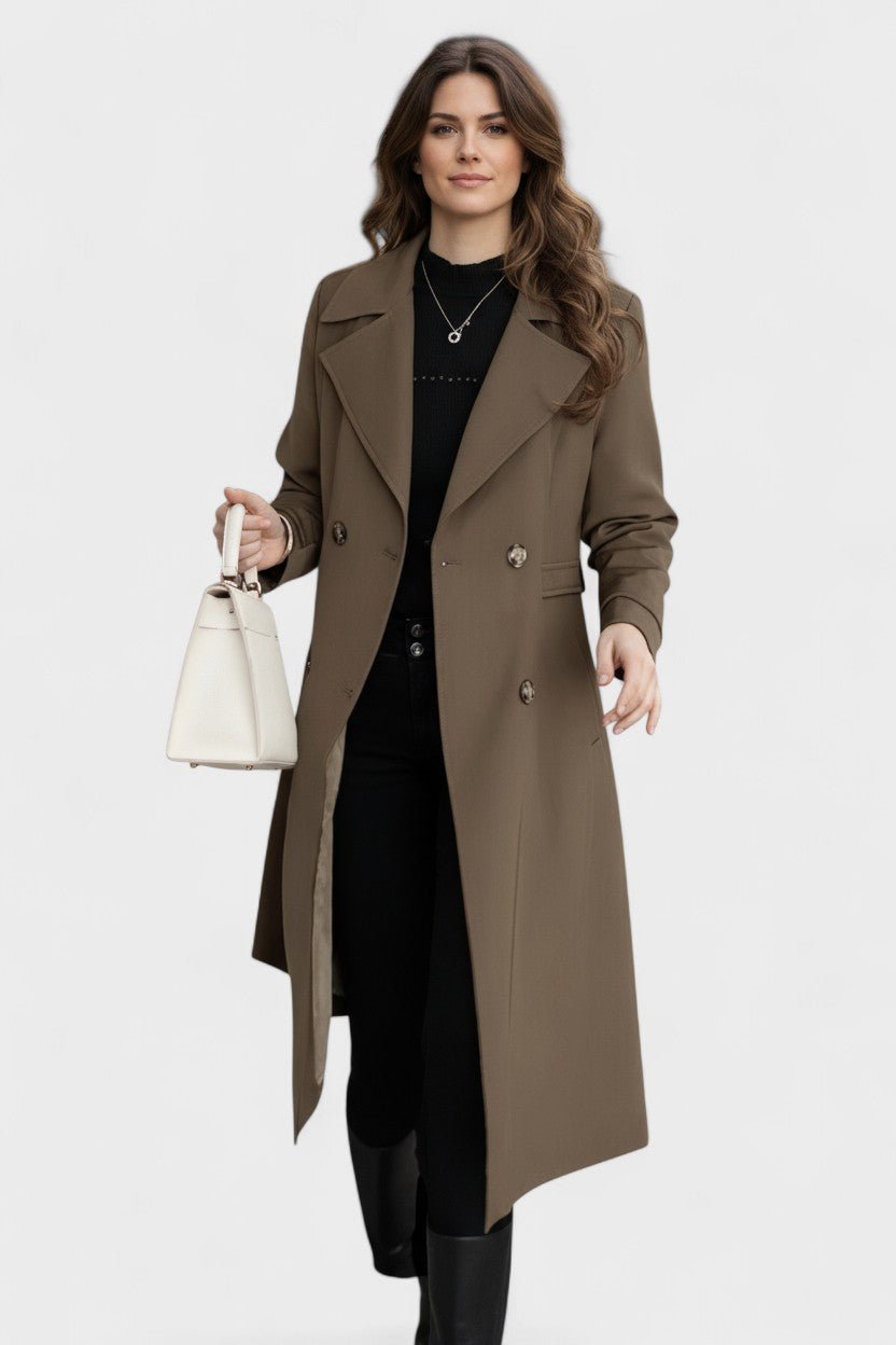 Luisa™ | Trench coat elegante com design clássico