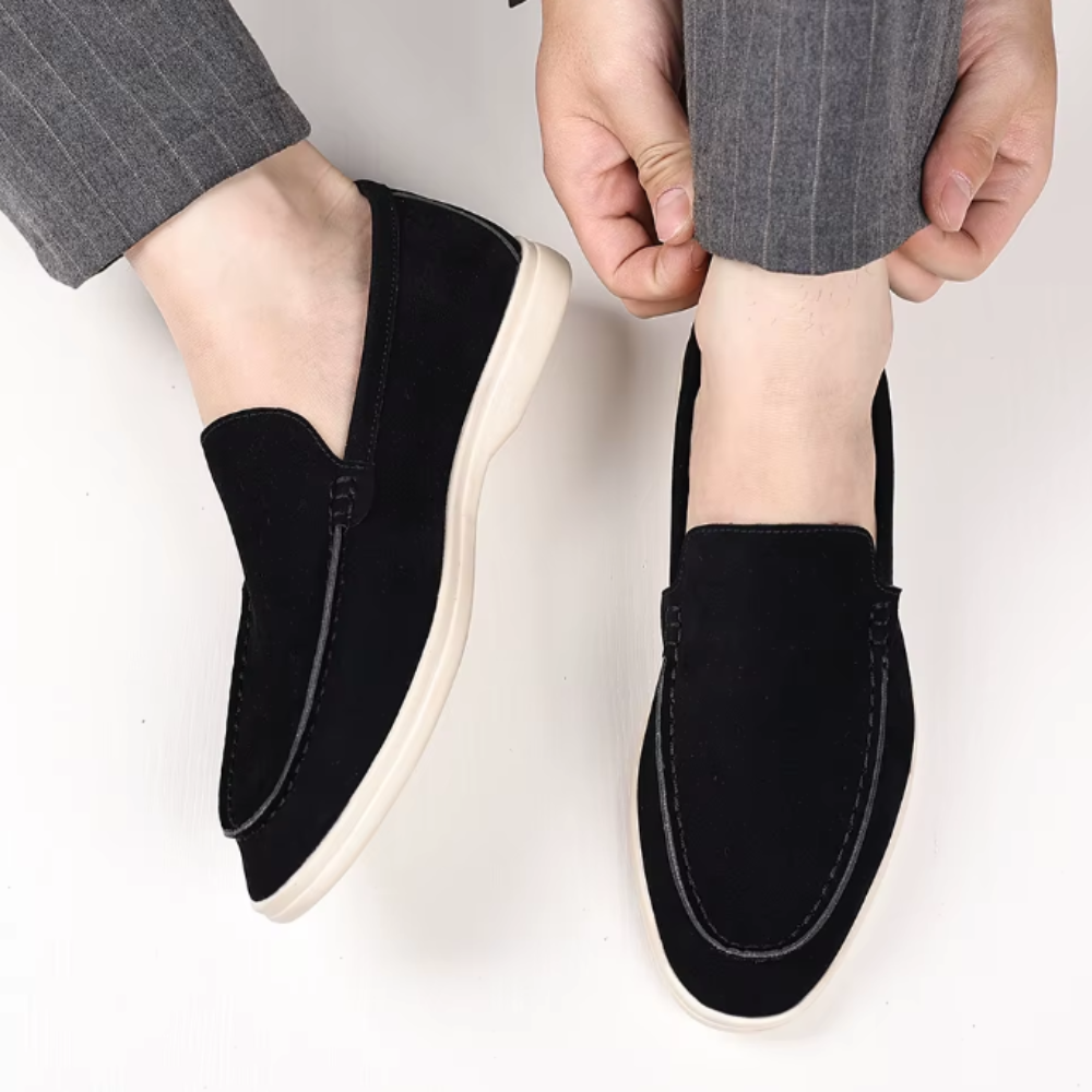 Mocassins de Camurça Luxuosos