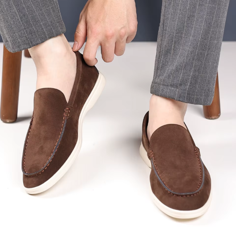 Mocassins de Camurça Luxuosos