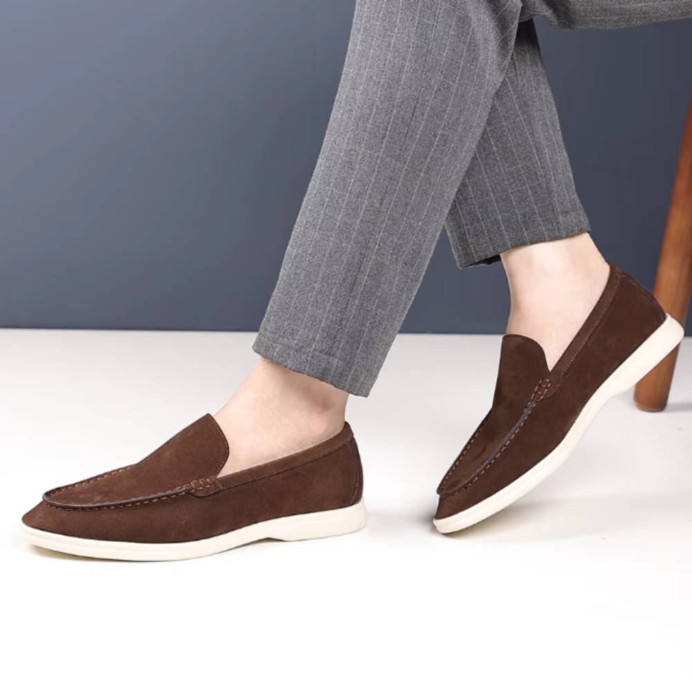 Mocassins de Camurça Luxuosos