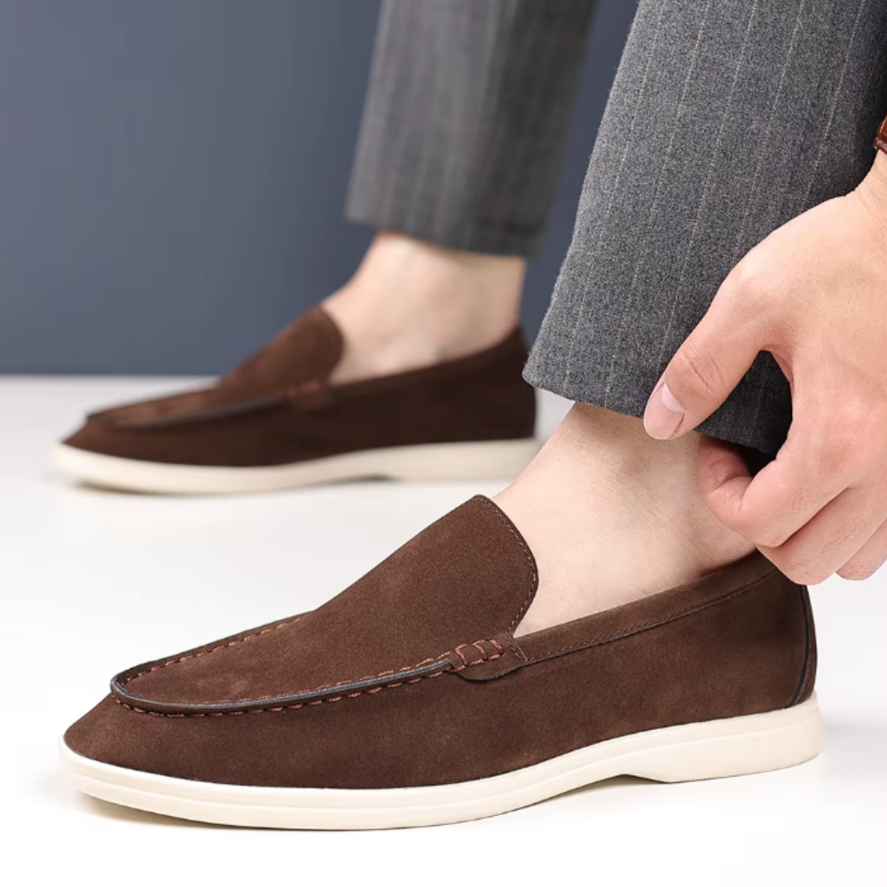 Mocassins de Camurça Luxuosos