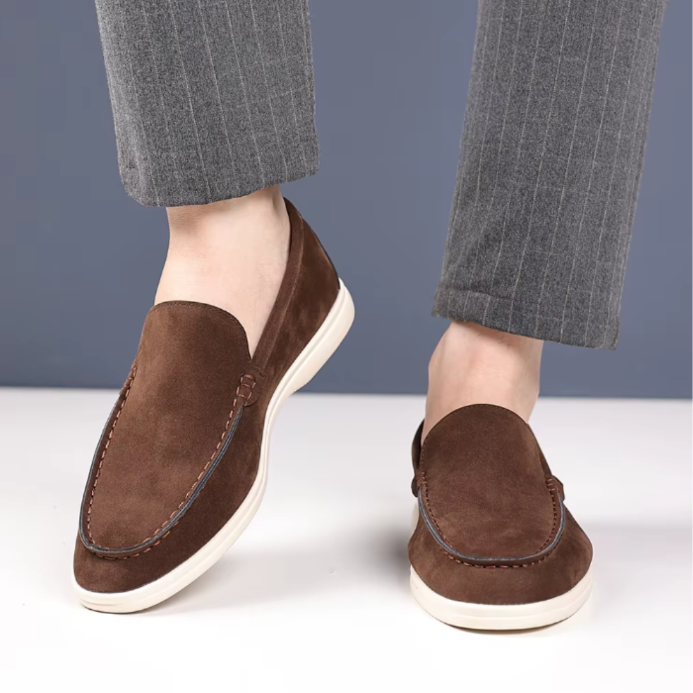 Mocassins de Camurça Luxuosos