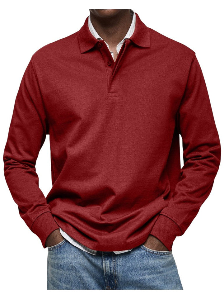 MOHR® | Polo de Luxo de Manga Comprida