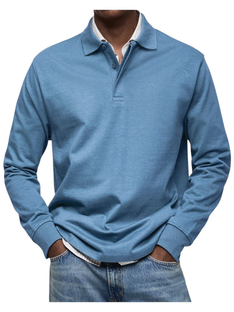 MOHR® | Polo de Luxo de Manga Comprida