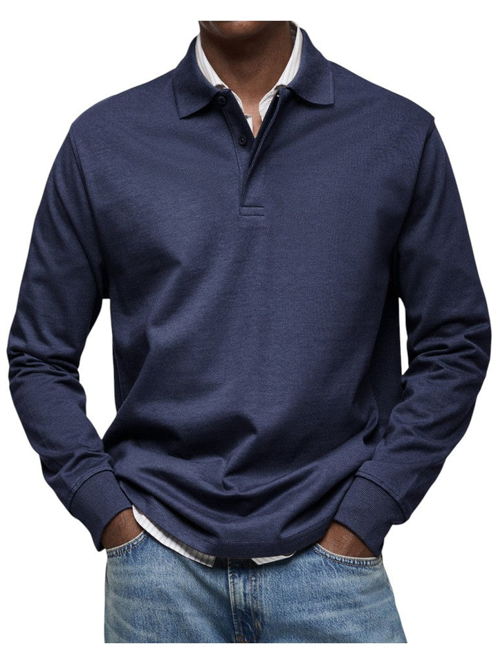 MOHR® | Polo de Luxo de Manga Comprida